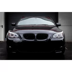 Faruri LED Dayline Angel Eyes compatibil cu BMW Seria 5  E60 E61 (2003-2007) LCI Design-image-6093196