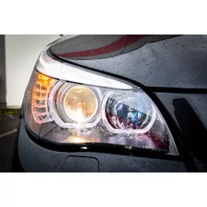 Faruri LED Dayline Angel Eyes compatibil cu BMW Seria 5  E60 E61 (2003-2007) LCI Design-image-6093198