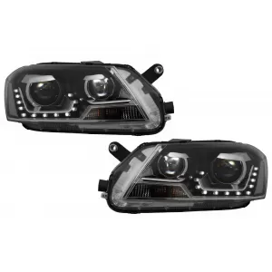 image-22-Fényszóró LED DRL Volkswagen Passat 3C B7 (11/2010-10/2014) fekete