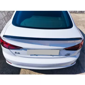 Trunk Spoiler suitable for Audi A5 F5 Sportback (2017-Up) Piano Black