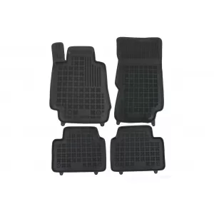 image-12-Guma Podne obloge/ tepisi crne prikladne za ALFA ROMEO GIULIA (952) 4x4 Q4 (2016-Up)