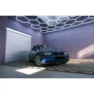 Faruri LED Angel Eyes compatibil cu BMW Seria 3 E46 (09.2001-03.2005) Negru-image-6089018