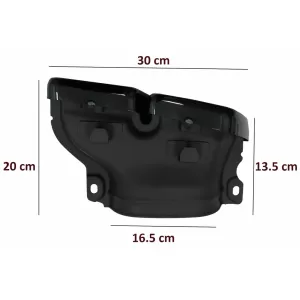 Diffusor für MERCEDES C-Klasse C205 A205 2014-2019 C63 Look Schwarz Auspuff Tipps-image-6033173