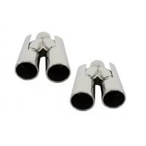 Kit carrosserie pour BMW 3 E92 E93 06-09 Embouts silencieux Non-LCI M3 Look-image-6033203