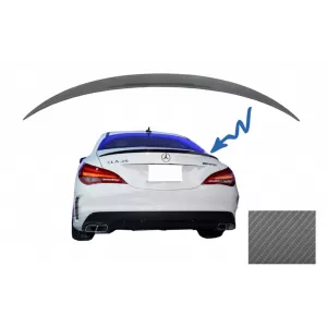 image-39-Csomagtérfedél spoiler MERCEDES CLA C117 W117 (2013-2018) AMG Design szénszálas fólia