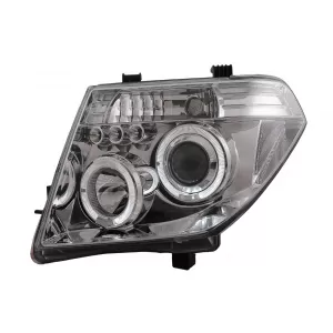 Faruri Angel Eyes compatibil cu Nissan Navara D40 (2004-2009) Pathfinder R51 (2005-2008) Crom-image-6084150