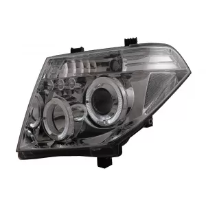 Faruri Angel Eyes compatibil cu Nissan Navara D40 (2004-2009) Pathfinder R51 (2005-2008) Crom-image-6084151