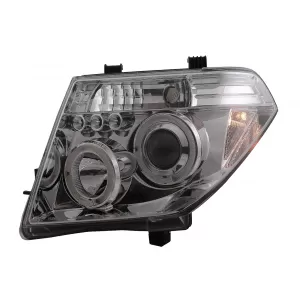 Faruri Angel Eyes compatibil cu Nissan Navara D40 (2004-2009) Pathfinder R51 (2005-2008) Crom-image-6084153
