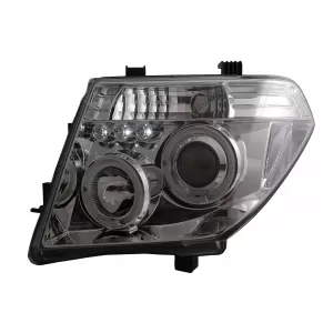 Faruri Angel Eyes compatibil cu Nissan Navara D40 (2004-2009) Pathfinder R51 (2005-2008) Crom-image-6084156