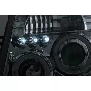 Faruri Angel Eyes compatibil cu Nissan Navara D40 (2004-2009) Pathfinder R51 (2005-2008) Crom-image-6084158