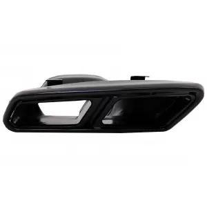 Ornamente tobe sistemul de evacuare compatibil cu Mercedes S-Class W222 E-Class W212 Facelift CLS W218 SL-Class R231 E63 S65 Design Black Exclusive Editon-image-6039019
