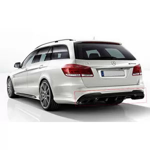 Ornamente tobe sistemul de evacuare compatibil cu Mercedes S-Class W222 E-Class W212 Facelift CLS W218 SL-Class R231 E63 S65 Design Black Exclusive Editon-image-6039074