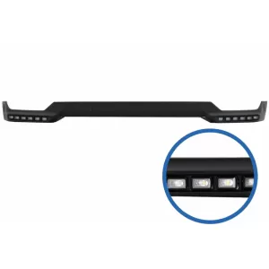 image-23-LED DRL Spojler za branik prednjeg branika prikladan za Mercedes G-klasu W463 (1989-2017) Dizjan crni
