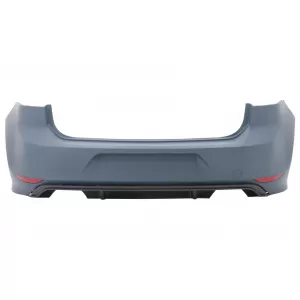 Complete Body Kit + Exhaust Muffler Tips Quad suitable for VW Golf 7 VII 12+ R R20 Look-image-6033865