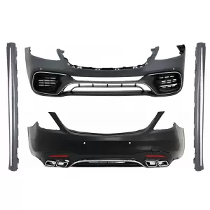 image-6-Bodykit für Mercedes S-Klasse W222 Facelift 13-17 Stoßfänger Seitenschweller