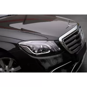 Complete Body Kit suitable for Mercedes S-Class W222 Facelift (2013-06.2017) S63 Design With Central Grille Chrome-image-6056620