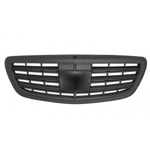 Pachet Exterior Complet compatibil cu Mercedes S-Class W222 Facelift (2013-08.2020) S63 Design Cu Grila Centrala Negru Mat-image-6034001
