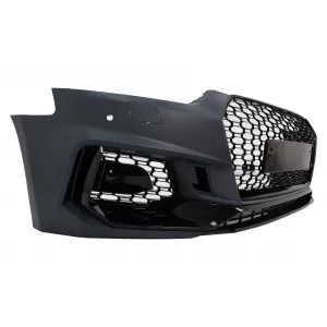 Body Kit für Audi A5 F5 17-19 Stoßstange Auspuff Quattro RS5 Look-image-6091014