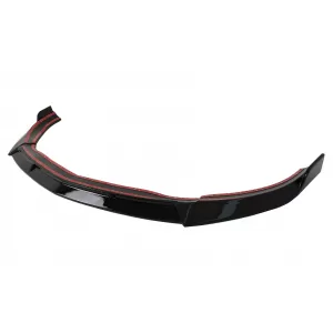 Frontspoilerlippe für Mercedes CLA45 C117 X117 13-16 Glänzend Schwarz-image-6038076