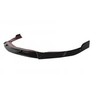 Frontspoilerlippe für Mercedes CLA45 C117 X117 13-16 Glänzend Schwarz-image-6038077