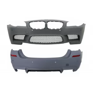 image-29-Комплект за тяло, подходящ за BMW 5 Series F10 (2011-2017) LCI & NonLCI M5 Дизайн с въздушен дифузьор PDC SRA