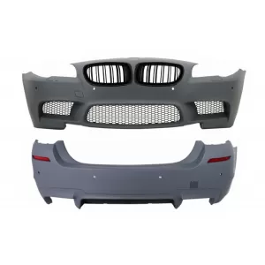 image-29-Body Kit PDC támogatással és zongorafekete hűtőráccsal BMW 5 F10 2011+ LCI és nem LCI modellekhez, M5 Dizájn