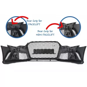 Frontstoßstange für Audi A6 C7 4G 2011–2015 Kühlergrill im RS6 Design-image-6040761