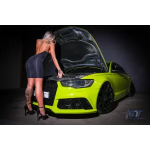 Frontstoßstange für Audi A6 C7 4G 2011–2015 Kühlergrill im RS6 Design-image-6081842
