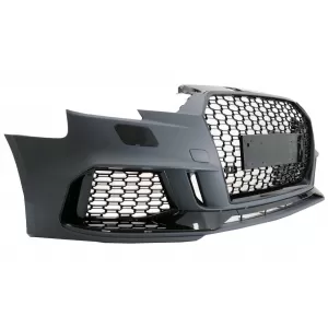 Frontstoßstange für AUDI A3 8V Facelift 16-19 Limousine Cabrio RS3 Look Brillantes Schwarz-image-6041123