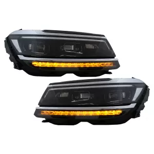 LED-Scheinwerfer für VW Tiguan II Mk2 16-19 R-Line Matrix Look Sequential Dynamic-image-6040234