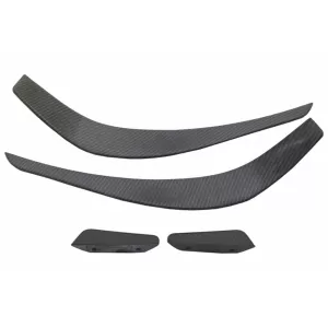 Prelungiri Bara Fata Prelungiri Extensii Bara Spate compatibil cu MERCEDES Benz CLA W117 C117 X117 (2013-2016) CLA45 A-Design Carbon Film Coating-image-6036384