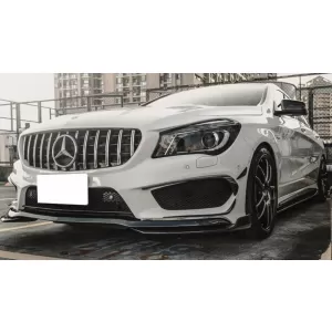 Prelungiri Bara Fata Prelungiri Extensii Bara Spate compatibil cu MERCEDES Benz CLA W117 C117 X117 (2013-2016) CLA45 A-Design Carbon Film Coating-image-6036394