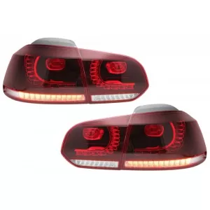 image-36-Rückleuchten Full LED für VW Golf 6 VI 08-13 Kirsche Rot R20 GTI Look LHD / RHD
