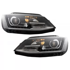 LED DRL Projektor Scheinwerfer für VW Jetta Mk6 VI 2011-2017 GTI Design-image-6040573