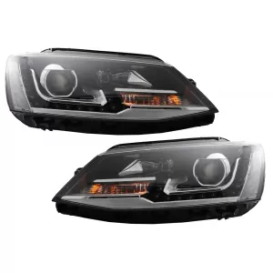 LED DRL Projektor Scheinwerfer für VW Jetta Mk6 VI 2011-2017 GTI Design-image-6040575