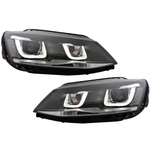 image-54-LED Prednja svijetla prikladna za VW Jetta Mk6 VI (2011-2017) GTI 3D U Bi-Xenon Dizjan
