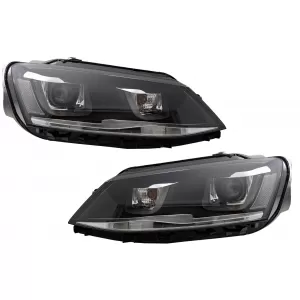 LED-Scheinwerfer VW Jetta Mk6 VI (2011-2017) GTI 3D U-Bi-Xenon-Design-image-6040435