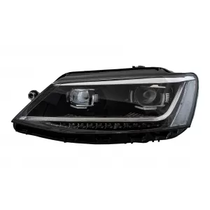 Headlights LED DRL suitable for VW Jetta Mk6 VI (2011-2017) Dynamic Turn Light Xenon Matrix Design