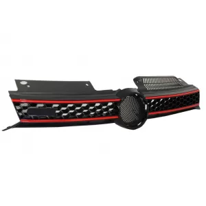 Gitter für VW Golf 6VI 08-12 Scheinwerfer LED DRL U-Look Rückleuchten Full LED-image-6037457