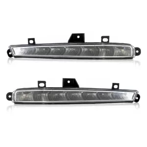 image-35-Namjenska Dnevna svjetla LED DRL prikladna za Mercedes S-klasu W221 (2010-2013) lijeva desna strana