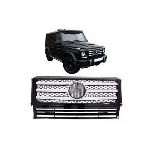 Kühlergrill für Mercedes W463 G-Klasse 1989-2017 Facelift-Design-image-6041259