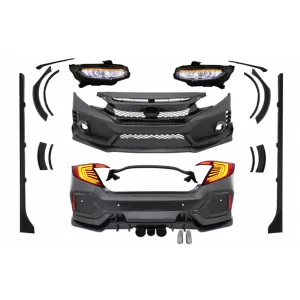 image-44-Komplett Body Kit HONDA Civic MK10 FC FK (2016-) Sedan modellekhez, Type R Dizájn