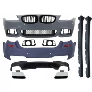 image-20-Komplett Body Kit vese hűtőráccsal BMW 5 F10 (2014-2017) Facelift LCI, M-Technik 550i Dizájn, Brilliant black