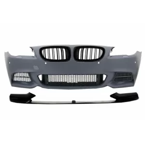 image-14-Első lökhárító spoilerrel BMW 5-ös F10 F11 (2010-2017), M-performance Sport M550 Design
