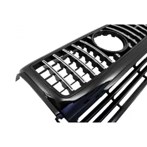 Vordere Stoßstange Gitter für Mercedes W463 1989-2017 G65 GT-R Panamericana Look-image-6337059