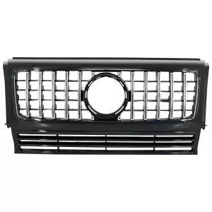Front Bumper Assembly suitable for Mercedes G-Class W463 (1989-2012) G65 Design with Central Grille G63 GT-R Panamericana Design-image-6354052