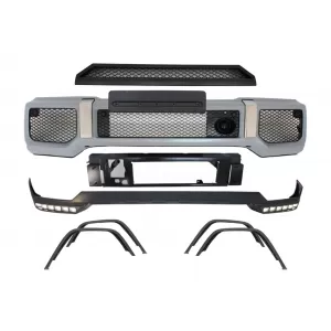 image-67-Body Kit prikladan za Mercedes G-Class W463 (1989-2017) G65 Dizjan LED DRL Extension