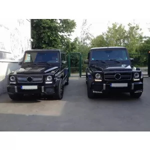 Body Kit für Mercedes G-Klasse W463 89-17 G65 Design LED DRL Verlängerung-image-6038691