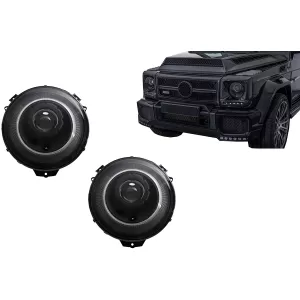 Headlights Bi-Xenon OEM Look suitable for Mercedes G-Class W463 (2005-2017) Black