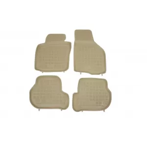 image-4-Gumi padlószőnyeg Bézs SEAT Leon 1P 2005-2013